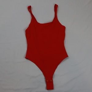 Garage Red Bodysuit • Fits size small •